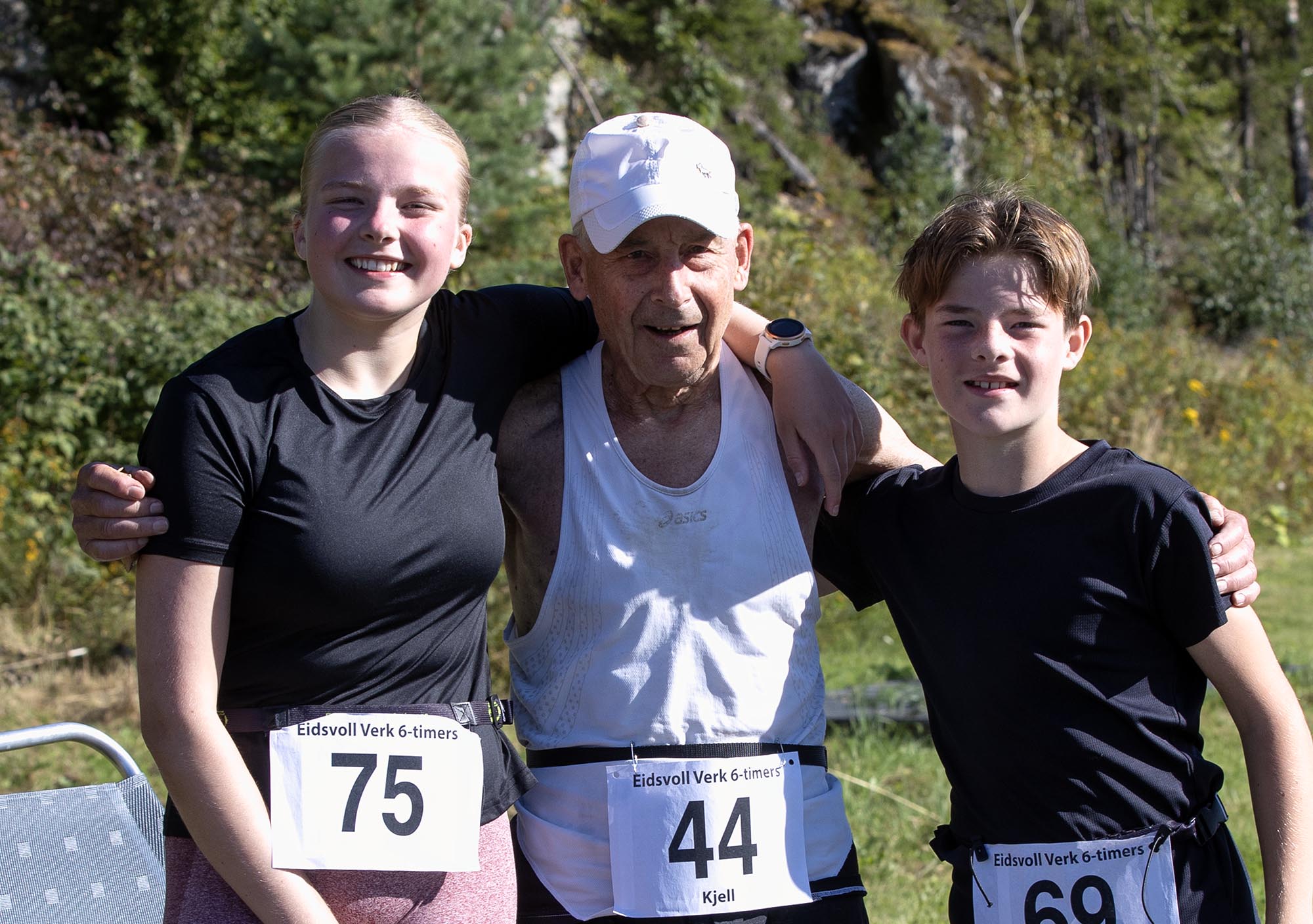 Emma Marie Rom, Kjell Skogvang og Benjamin Rom